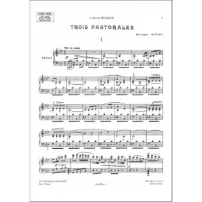 3 Pastorales Piano